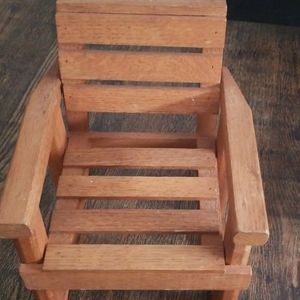 Real handmade. mini rocking chair